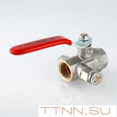 Кран шаровый с дренажным вентилем Valtec 3/4 Valtec VT.245