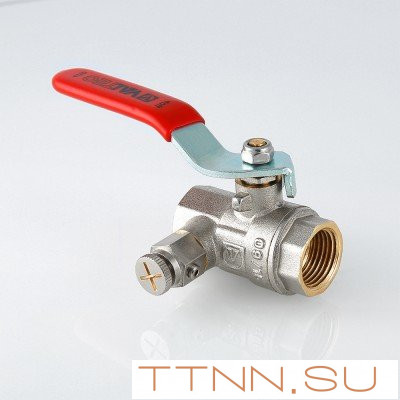 Кран шаровый с дренажным вентилем Valtec 3/4 Valtec VT.245
