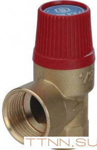 Клапан предохранительный 25 x 1/2" STOUT SVS-0001-002515