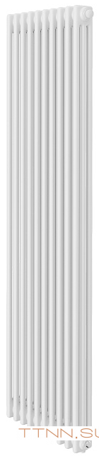 Стальной трубчатый радиатор 3-колончатый Royal Thermo Insignia VC3180 - 10 секц. RAL9016, нижнее 1/2