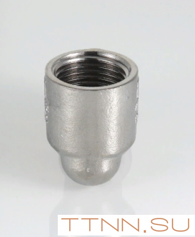 Угольник из нержавеющей стали 90 градусов Valtec 22х1/2