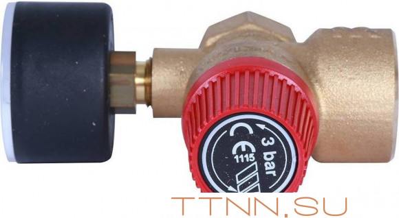 Клапан предохранительный 30 x 1/2" STOUT SVS-0002-003015