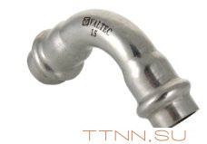 Угольник из нержавеющей стали 90 градусов Valtec 35х35 VTi.951.I.003535