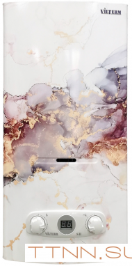 Газовый проточный водонагреватель VilTerm S10 Print (Мрамор)