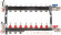 Для отопления Rommer 1"/3/4"x8 с расходомерами (RMS-1210-000008)