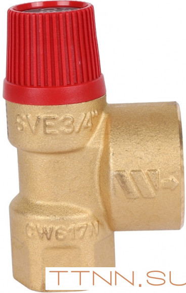 Клапан предохранительный 30х3/4" STOUT SVS-0001-003020