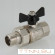 Кран шаровый с накидной гайкой Valtec 1/2" МF VT.327